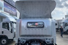 重汽HOWO统帅 4.15米单排纯电动仓栅式轻卡 宁德时代100.07kWh