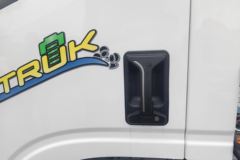 中国重汽成都商用车 V3 蓉E·TRUK 气刹 4.15米单排纯电动仓栅式轻卡 宁德时代140.95kWh