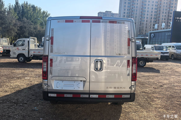 福田卡文乐福PULS悦行版 爱易科50.23kWh纯电封闭式货车