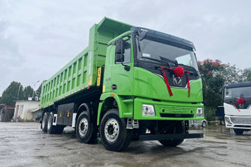 徐工重卡 漢風XG2 超重载版 8X4 7.6米纯电动自卸车 宁德时代600.92kWh