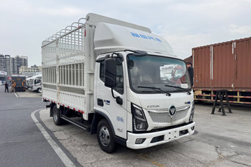 福田奥铃智蓝EL-Plus 宽体 4.17米单排纯电动仓栅式轻卡 宁德时代100.46kWh