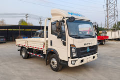 重汽HOWO悍将 4.15米单排纯电动栏板轻卡 中国重汽134.02kWh