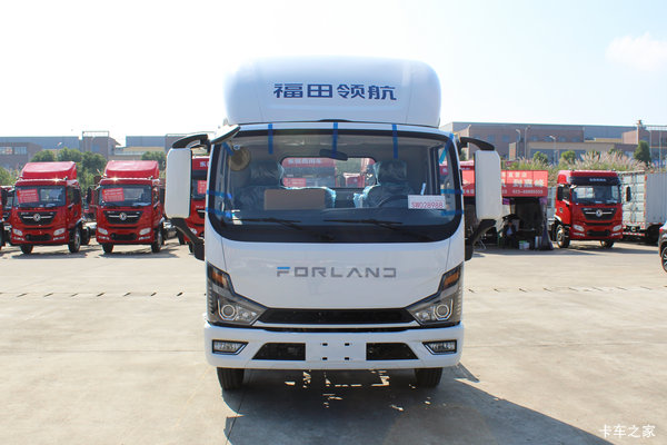 时代领航G6 气刹 4.17米单排纯电动仓栅式轻卡 爱易科141.32kWh