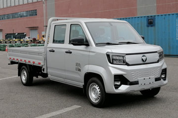 福田祥菱V5 3米双排纯电动栏板微卡(后单胎) 宁德时代55.64kWh