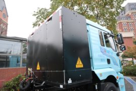 德龙新M3000&nbsp;电动牵引车底盘图片