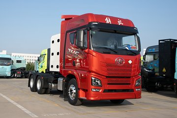 �ൺ���JH6 12.5L CNG 480���� 6X4 ��ʿ��12�� ǣ����ͼƬ