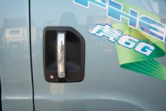 解放虎6G 4.16米单排插电式混合动力仓栅式轻卡 盟固利14.016kWh