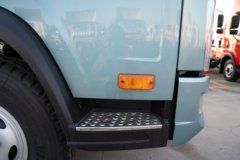 解放虎6G 4.16米单排插电式混合动力仓栅式轻卡 盟固利14.016kWh