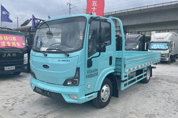 庆铃 五十铃EVM100 液刹 4.175米单排纯电动栏板轻卡 宁德时代120.27kWh