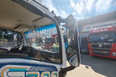 陕汽商用车 智云S300 天行版 4.5T 4.18米单排纯电动仓栅式轻卡(汇川电机)(气刹)100.07kWh