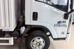 庆铃 五十铃KV600 160马力 4.13米单排厢式轻卡