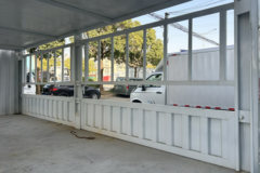 开瑞 零米 4.5T 4.2米单排纯电动仓栅式轻卡 宁德时代100.46kWh