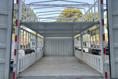 开瑞 零米 4.5T 4.2米单排纯电动仓栅式轻卡 宁德时代100.46kWh