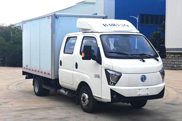 飞碟新能源 千里行 3.02米双排插电式混合动力厢式微卡 中创新航61.76kWh