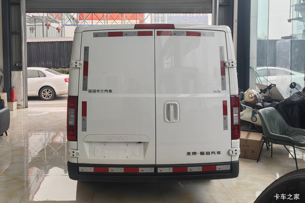 福田卡文 乐福畅行版 爱易科40.18kWh 纯电动封闭式货车