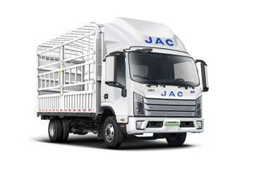 江淮骏铃EV9 4.15米单排纯电动仓栅式轻卡 亿纬140.41kWh