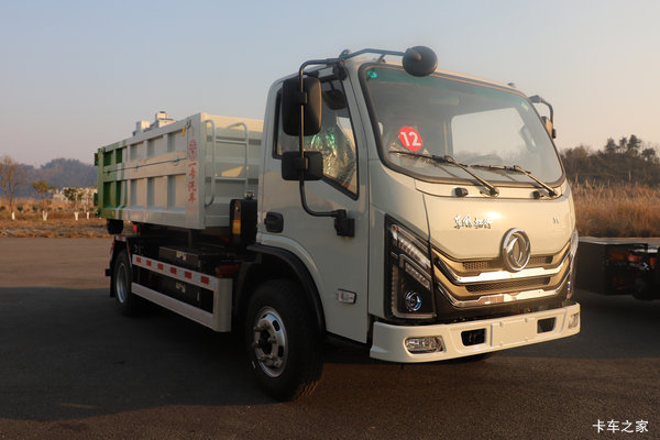 东风新疆拓行S1 4X2 单排纯电动自卸车 宁德时代98kWh
