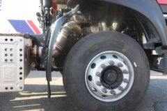 东风新疆畅行X7 12.9L CNG 520马力 8X4 东风14档 9.6米栏板载货车