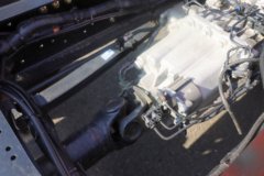 东风新疆畅行X7 12.9L CNG 520马力 8X4 东风14档 9.6米栏板载货车