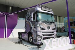 陕汽重卡 德龙X6000 轻量化版 630马力 6X4 AMT自动挡牵引车