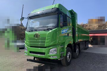 解放JH6 8X4 8.8米纯电动自卸车 宁德时代400kWh