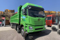 解放JH6 8X4 8.8米纯电动自卸车 宁德时代400kWh