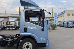 蓝擎·悦EN 气刹 4.18米单排纯电动仓栅式轻卡 弗迪96.2kWh