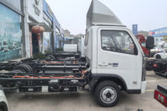 福田奥铃智蓝EM 4.17米单排纯电动仓栅式微卡 宁德时代63.75kWh