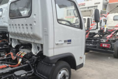 福田奥铃智蓝EM 4.17米单排纯电动仓栅式微卡 宁德时代63.75kWh