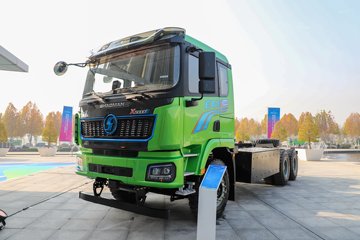 陕汽德龙X5000E 6X4 纯电动自卸车 400kWh