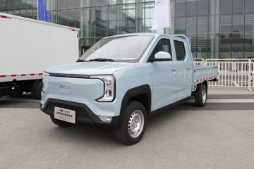 解放悦图 豪华版 双排纯电动栏板微卡