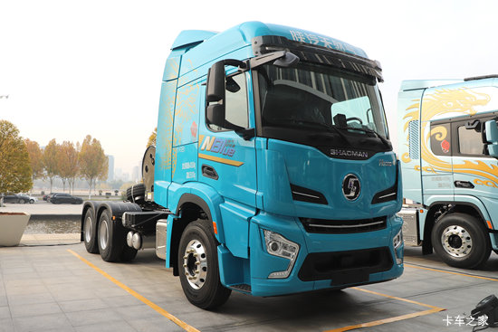 ��������H6000 ݼӢ�� 13.3L LNG 540���� 6X4 ��ʿ��12�� ǣ����