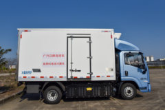 广汽领程T3F Plus 4x2 4.06米单排燃料电池冷藏车 巨湾30.66kWh