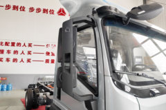 重汽HOWO轻卡 悍将 气刹 4.15米单排纯电动仓栅式轻卡 宁德时代100.46kWh