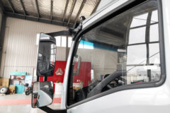 重汽HOWO轻卡 悍将 气刹 4.15米单排纯电动仓栅式轻卡 宁德时代100.46kWh