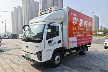 零米&nbsp;电动冷藏车外观图片