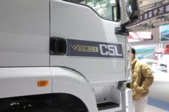 重汽汕德卡C5L 全勤之王 4X2 9.6米纯电动厢式载货车 宁德时代352kWh