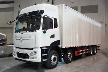 东风天锦KR PLUS 8X4 纯电动厢式载货车 宁德时代400kWh