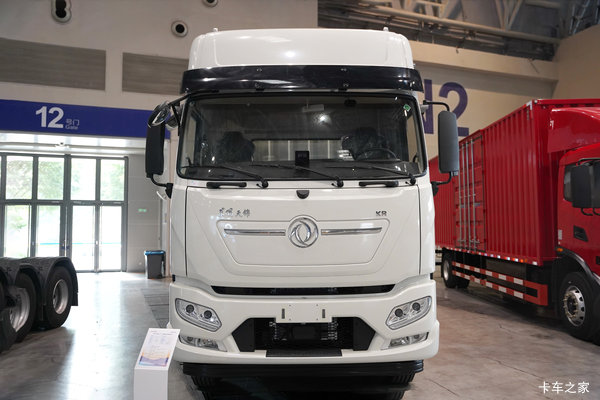 东风天锦KR PLUS 8X4 9.8米纯电动仓栅式载货车 宁德时代400kWh