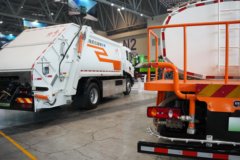 东风商用车天锦KR 4X2 12m³纯电动清洗车 宁德时代231.84kWh