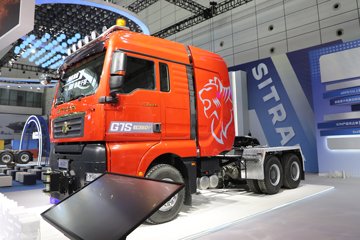 �����ǵ¿�SITRAK G7S ȫ��֮�� 15.3L���� 620���� 6X4 �й�����16�� ǣ����ͼƬ