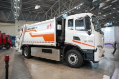 东风天锦KR 4X2 纯电动压缩式垃圾运输车