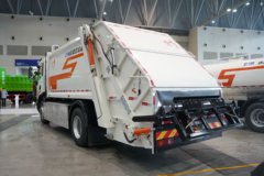 东风天锦KR 4X2 纯电动压缩式垃圾运输车