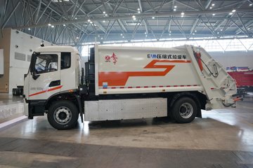 东风天锦KR&nbsp;电动垃圾车外观图片