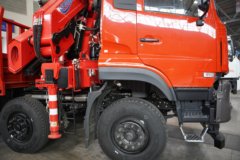 东风商用车 天龙KC 400马力 8X4 柴油 AMT自动档 随车起重运输车