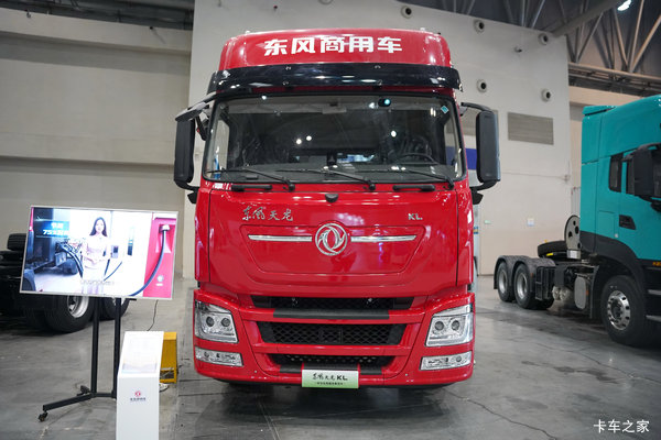东风商用车 天龙KL 6X4 高顶单卧 换电式纯电动牵引车 宁德时代600kWh