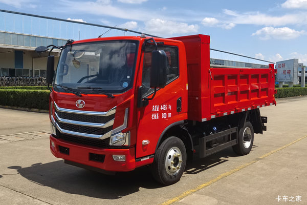 跃进麒麟H3 2.5L柴油 180马力 4X2 法士特10档 3.2米单排自卸车