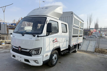 福田奥铃V卡 2L CNG 127马力 东安5档 3.19米双排仓栅式微卡
