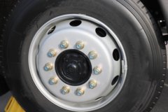 重汽HOWO统帅T500 10.15米单排纯电动栏板载货车 弗迪165.4kWh