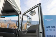 重汽HOWO统帅PRO 4.15米单排纯电动仓栅式轻卡 弗迪150.83kWh(睡眠舱)